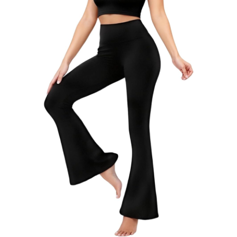 Ausgestellte Leggings für Damen, High-Waist-Yogahosen für Damen, ausgestellte Hosen im Bootcut-Stil